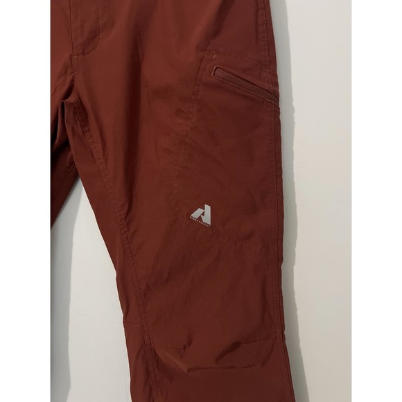 Eddie Bauer First Ascent Pants Men’s 35x31 Red Guide Pro Hiking Performance - Picture 9 of 14